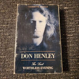 3/$13  Don Henley Last Worthless Evening Cassette Single Cassingle